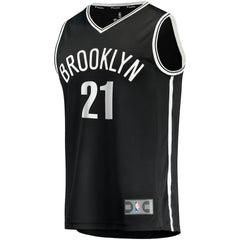 Noah Clowney Brooklyn Nets Fast Break Replica Jersey - Icon Edition - Black | Fanatics outlet