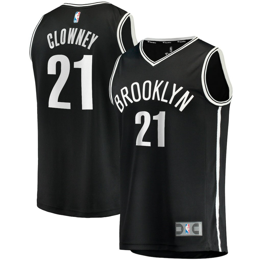 Noah Clowney Brooklyn Nets Youth Fast Break Replica Jersey - Icon Edition - Black | Fanatics outlet