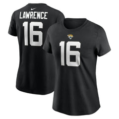 Trevor Lawrence Jacksonville Jaguars Women's Player Name & Number T-Shirt - Black | Nike cheap