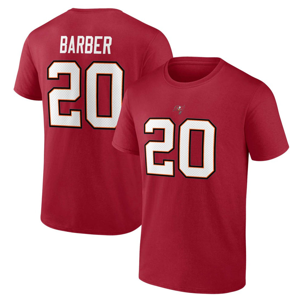 Ronde Barber Tampa Bay Buccaneers Retired Player Icon Name & Number T-Shirt - Red sale
