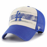 Los Angeles Dodgers Breakout MVP Trucker Adjustable Hat - Cream/Royal | 47 brand
