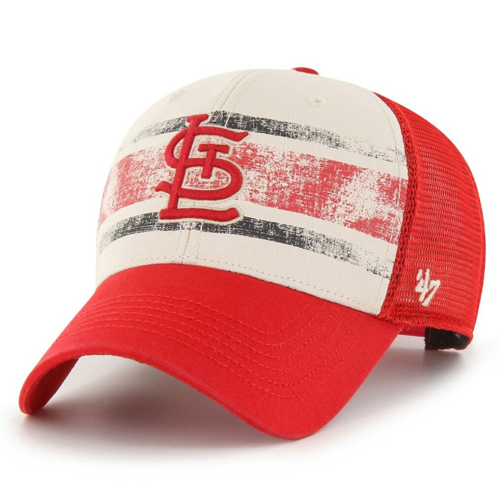 St. Louis Cardinals Breakout MVP Trucker Adjustable Hat - Red | 47 brand