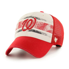 Washington Nationals Breakout MVP Trucker Adjustable Hat - Red | 47 brand