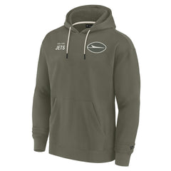 New York Jets Unisex Elements Super Soft Fleece Pullover Hoodie - Olive online