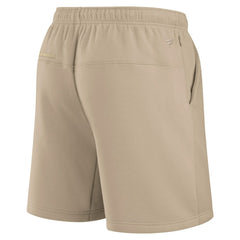 Las Vegas Raiders Unisex Elements Super Soft Fleece Shorts - Khaki discount