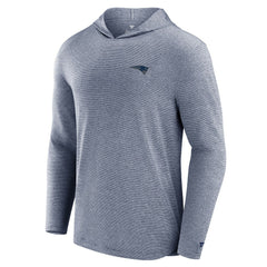 New England Patriots Front Office Tech Lightweight Hoodie T-Shirt - Navy discount