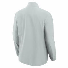 Miami Dolphins Front Office Micro Tonal Quarter-Zip Pullover - Gray online