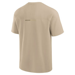 New York Jets Unisex Elements Heavyweight Tri-Blend T-Shirt - Khaki cheap