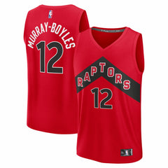 Collin Murray-Boyles Toronto Raptors Youth 2025 NBA Draft First Round Pick Fast Break Replica Jersey - Icon Edition - Red | Fanatics for sale