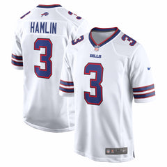 Damar Hamlin Buffalo Bills Game Jersey - White | Nike for sale