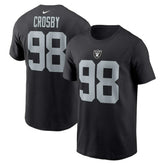 Maxx Crosby Las Vegas Raiders Player Name & Number T-Shirt - Black | Nike cheap