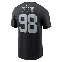 Maxx Crosby Las Vegas Raiders Player Name & Number T-Shirt - Black | Nike cheap