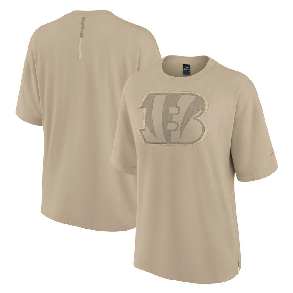 Cincinnati Bengals Women's Oversized Elements T-Shirt - Khaki sale