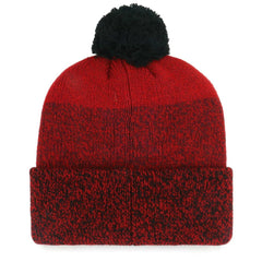 St. Louis Cardinals Darkfreeze Cuffed Knit Hat with Pom - Red | 47 brand