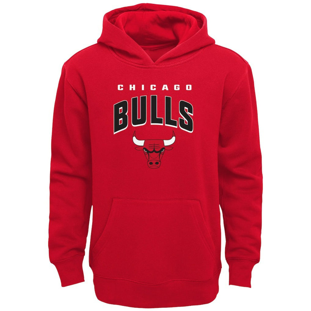 Chicago Bulls Youth Stadium Classic Pullover Hoodie - Red discount