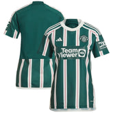 Manchester United Women's 2023/24 Away Replica Jersey - Green | Adidas sale