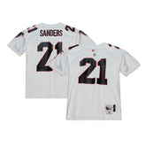 Deion Sanders Atlanta Falcons 1991 Authentic Throwback Retired Player Jersey - White for sale