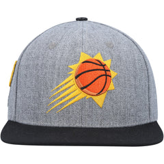 Phoenix Suns Pro Standard Classic Logo Two-Tone Snapback Hat - Gray/Black online