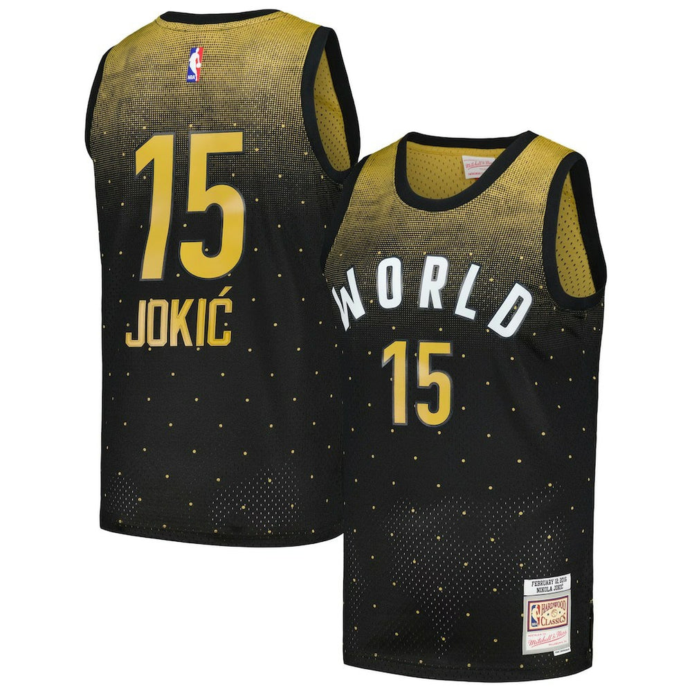 Nikola Jokic 2016 NBA Rising Stars Challenge Hardwood Classics Swingman Jersey sale - Black | Mitchell & Ness on sale