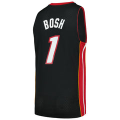 Chris Bosh Miami Heat 2012/13 Hardwood Classics Swingman Jersey - Black | Mitchell & Ness sale
