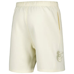 Baltimore Orioles Pro Standard Neutral Fleece Shorts - Cream