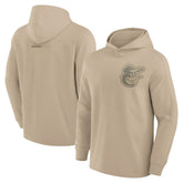 Baltimore Orioles Elements Lightweight Fleece Hoodie - Khaki