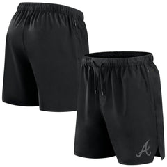 Atlanta Braves Front Office Micro Tonal Shorts - Black