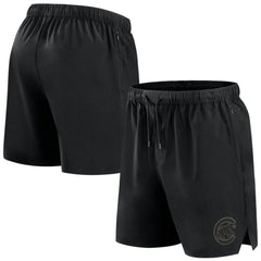 Chicago Cubs Front Office Micro Tonal Shorts - Black