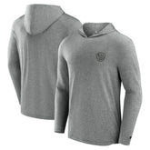 Milwaukee Brewers Front Office Tech Lightweight Hoodie T-Shirt - Black