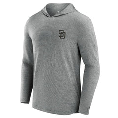 San Diego Padres Front Office Tech Lightweight Hoodie T-Shirt - Black