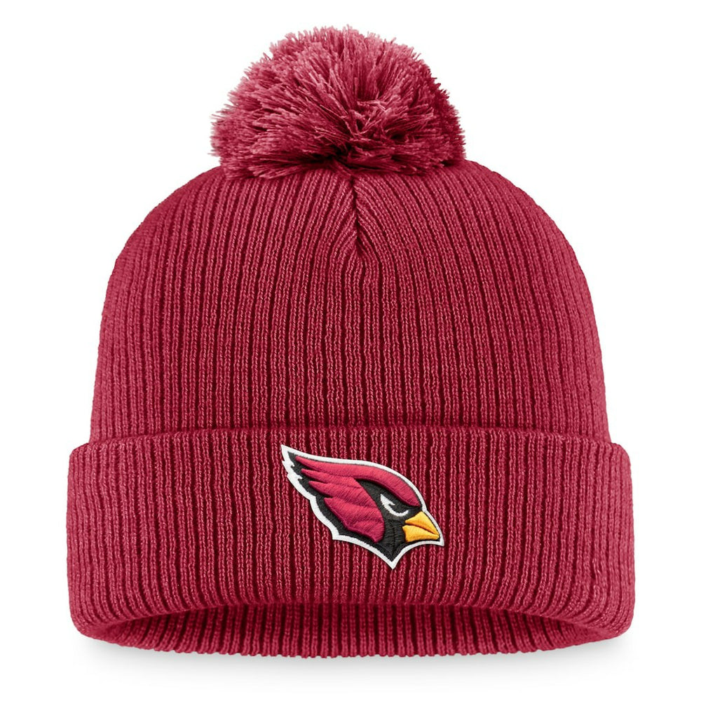 Arizona Cardinals Women's Cuffed Knit Hat with Pom - Cardinal sale