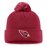 Arizona Cardinals Women's Cuffed Knit Hat with Pom - Cardinal sale