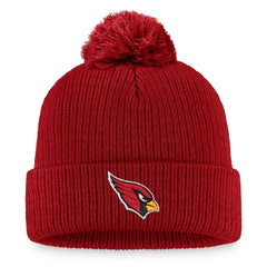Arizona Cardinals Women's Logo Cuffed Knit Hat with Pom - Cardinal online