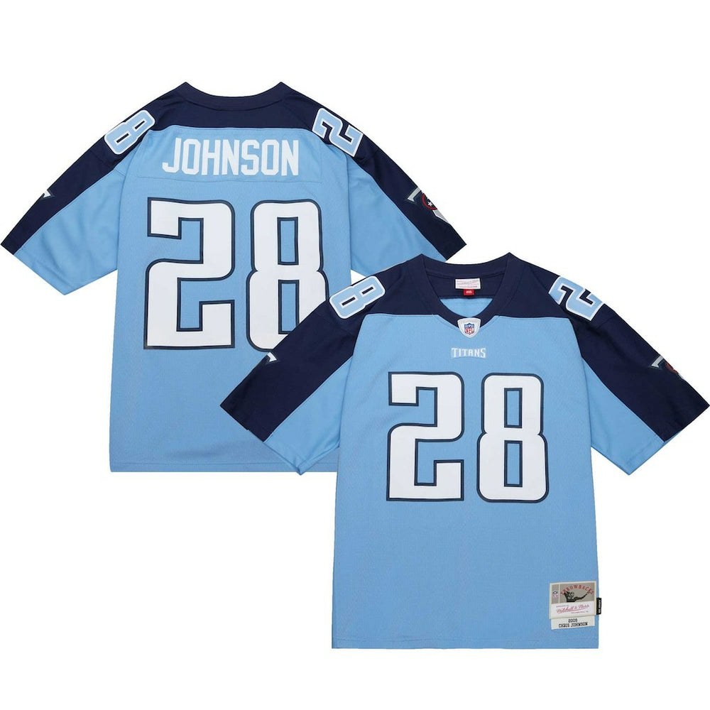Chris Johnson Tennessee Titans Legacy Replica Jersey - Light Blue cheap