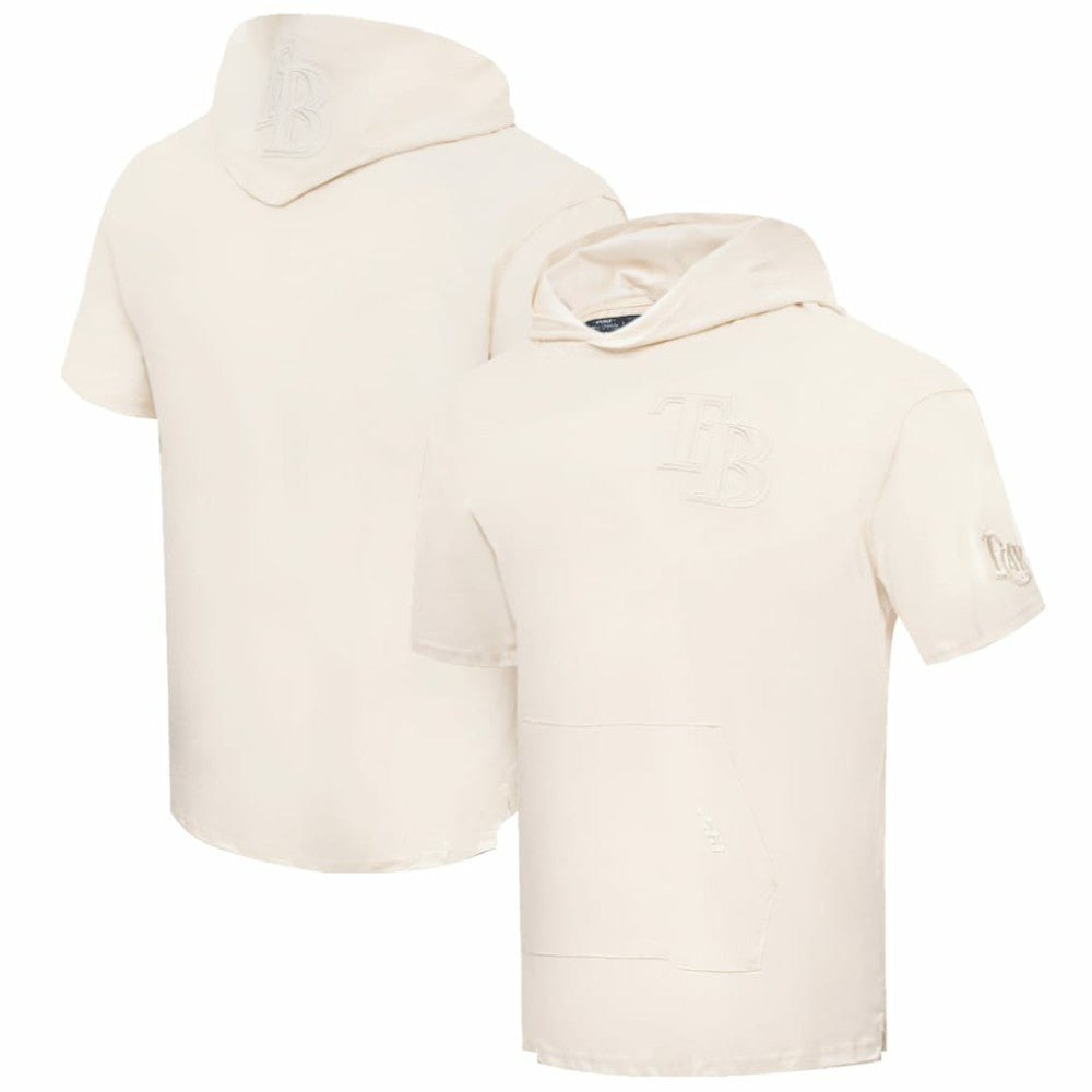 Tampa Bay Rays Pro Standard Neutral Hoodie T-Shirt - Cream