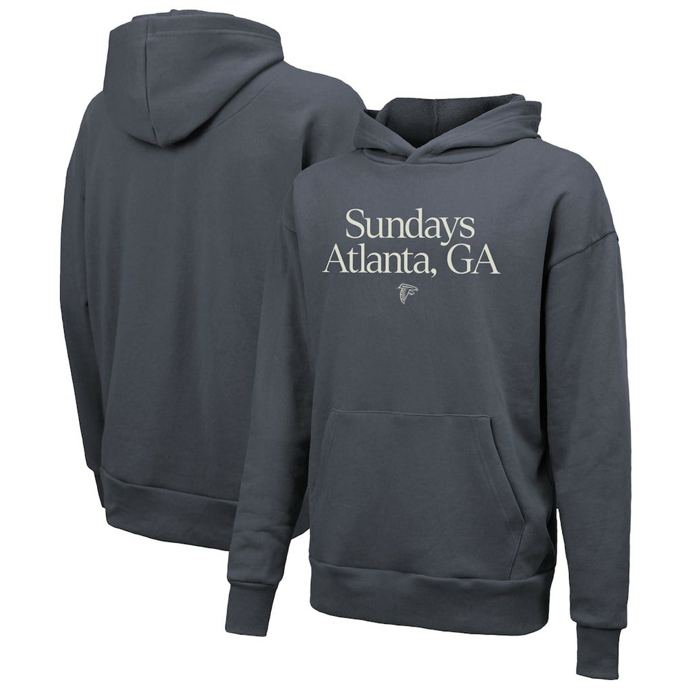 Atlanta Falcons Majestic Threads Unisex Sundays Pullover Hoodie - Gray discount