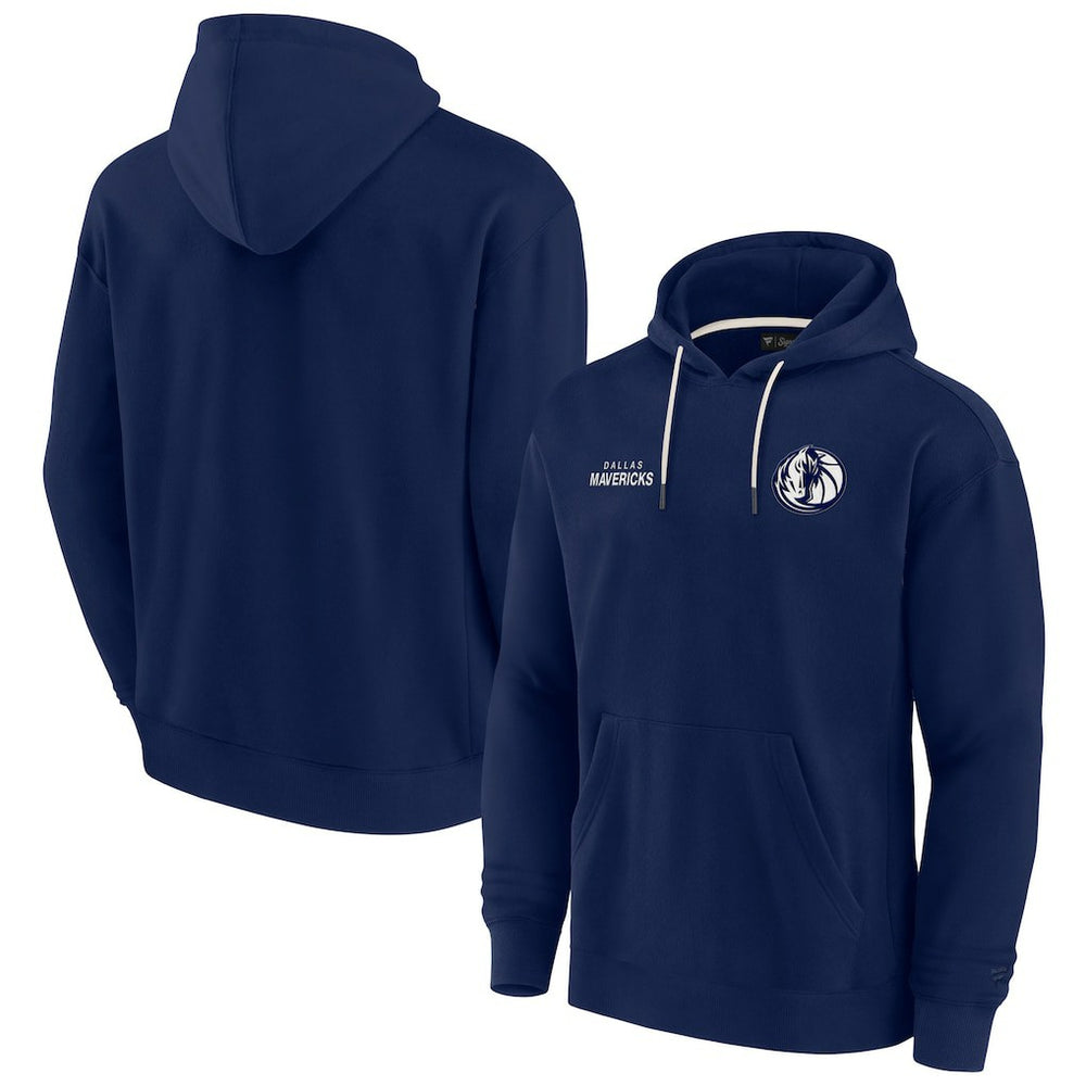 Dallas Mavericks Unisex Elements Super Soft Fleece Pullover Hoodie sale - Navy | Fanatics outlet