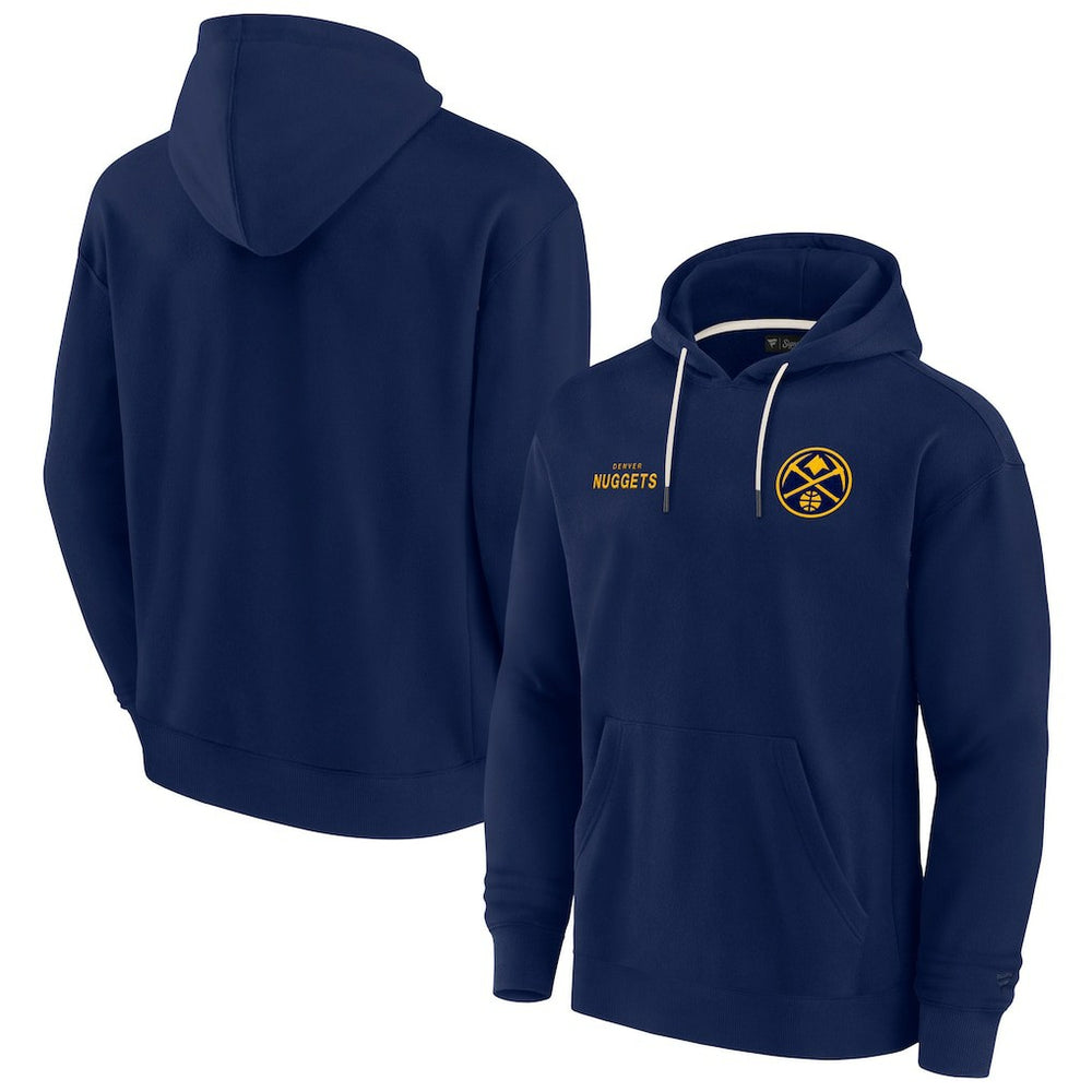 Denver Nuggets Unisex Elements Super Soft Fleece Pullover Hoodie sale - Navy | Fanatics on sale