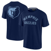 Memphis Grizzlies Unisex Elements Super Soft Short Sleeve T-Shirt - Navy | Fanatics cheap