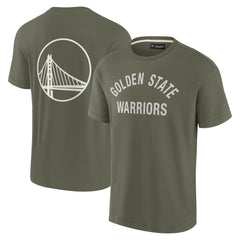 Golden State Warriors Unisex Elements Super Soft Short Sleeve T-Shirt sale - Olive | Fanatics on sale