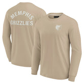 Memphis Grizzlies Unisex Elements Super Soft Long Sleeve T-Shirt - Khaki | Fanatics on sale