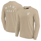 Miami Heat Unisex Elements Super Soft Long Sleeve T-Shirt - Khaki | Fanatics sale
