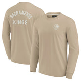 Sacramento Kings Unisex Elements Super Soft Long Sleeve T-Shirt - Khaki | Fanatics discount