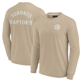 Toronto Raptors Unisex Elements Super Soft Long Sleeve T-Shirt - Khaki | Fanatics on sale