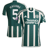 Harry Maguire Manchester United 2023/24 Away Player Jersey - Green | Adidas shop
