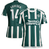Christian Eriksen Manchester United 2023/24 Away Replica Player Jersey - Green | Adidas shop