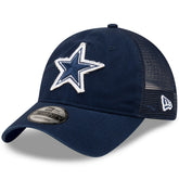 Dallas Cowboys New Era Game Day 9TWENTY Adjustable Trucker Hat - Navy on sale