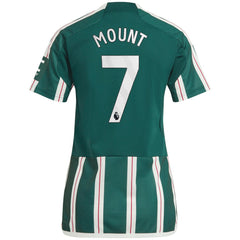 Mason Mount Manchester United Women's 2023/24 Away Replica Player Jersey - Green | Adidas cheap