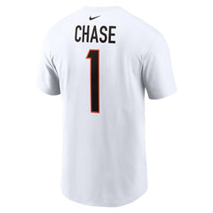 Ja'Marr Chase Cincinnati Bengals Player Name & Number T-Shirt - White | Nike discount