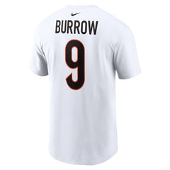 Joe Burrow Cincinnati Bengals Player Name & Number T-Shirt - White | Nike online